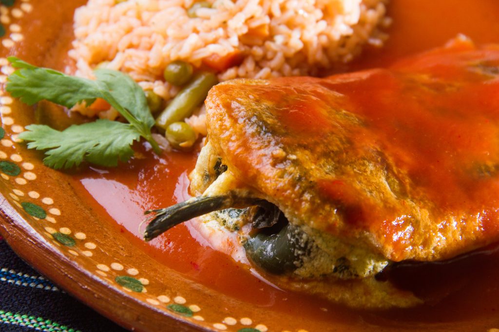 Chile Relleno Combo Fiesta Mexican Grill